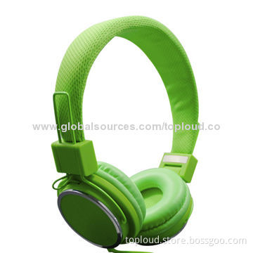 DJ Headphones Wholesale with 3.5mm Stereo Plug and Mic